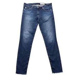 AG Adriano Goldschmied The Legging Ankle Super Skinny Jeans 30R Medium Wash